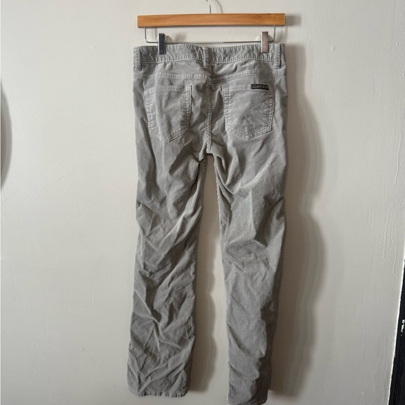 Calvin Klein Light Gray Corduroy Jeans – Size 4 – Soft & Stylish - Picture 2 of 6